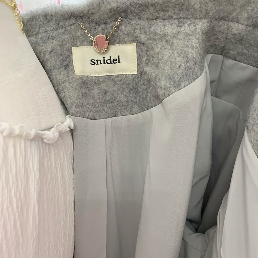 Snidel Wool Wrap Coat - Picture 5 of 6